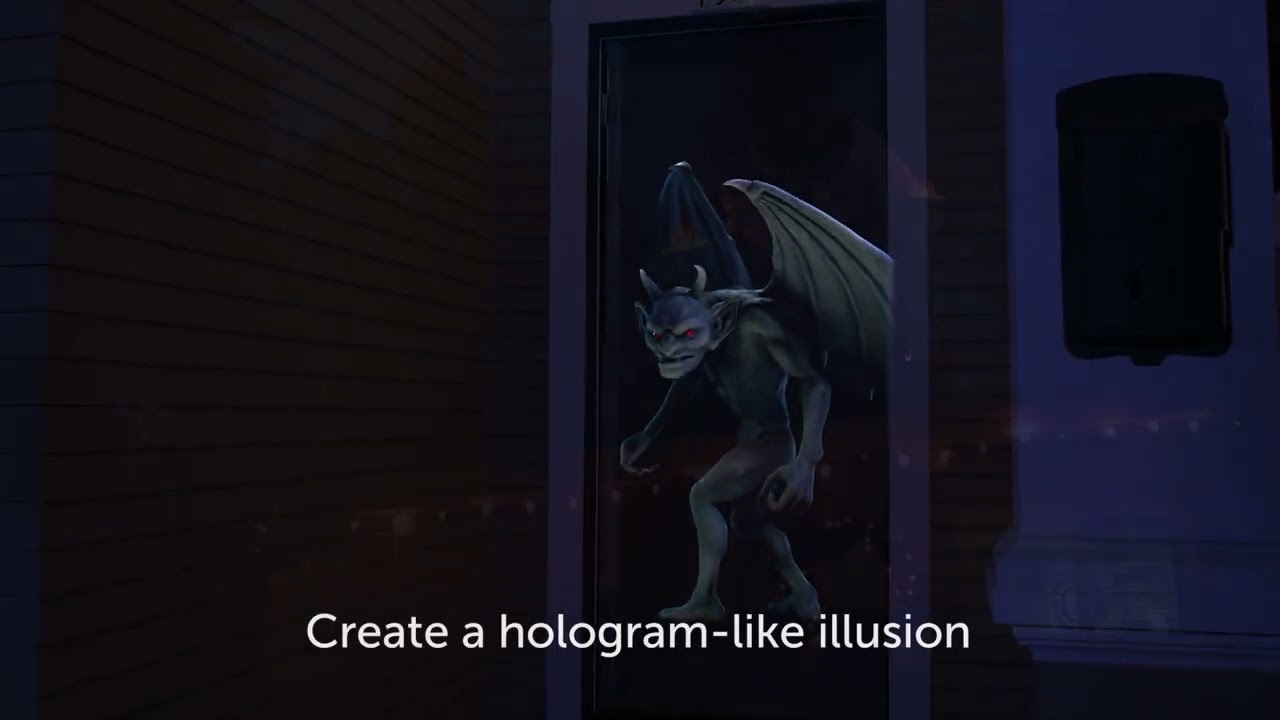 AtmosFX Legends of Halloween: Gargoyle Digital Decoration Trailer