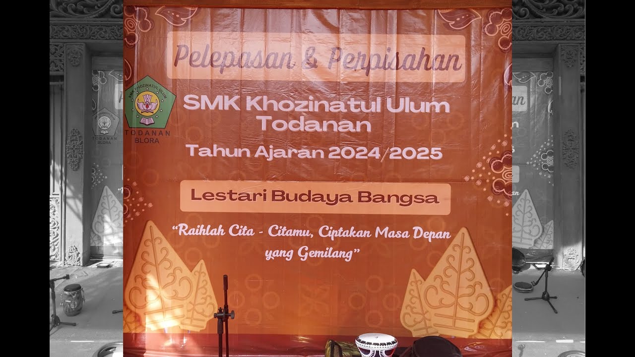 🔴🔵LIVE PELEPASAN SISWA KELAS XII KE-XXI SMK KHOZINATUL ULUM TODANAN TAHUN PELAJARAN 2024/2025