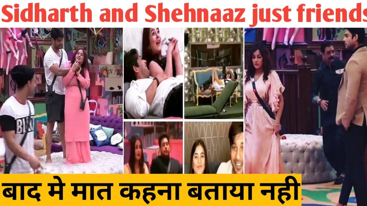 Sidharth and Shehnaaz they are just Friends । बाद मे मत कहना बताया नही