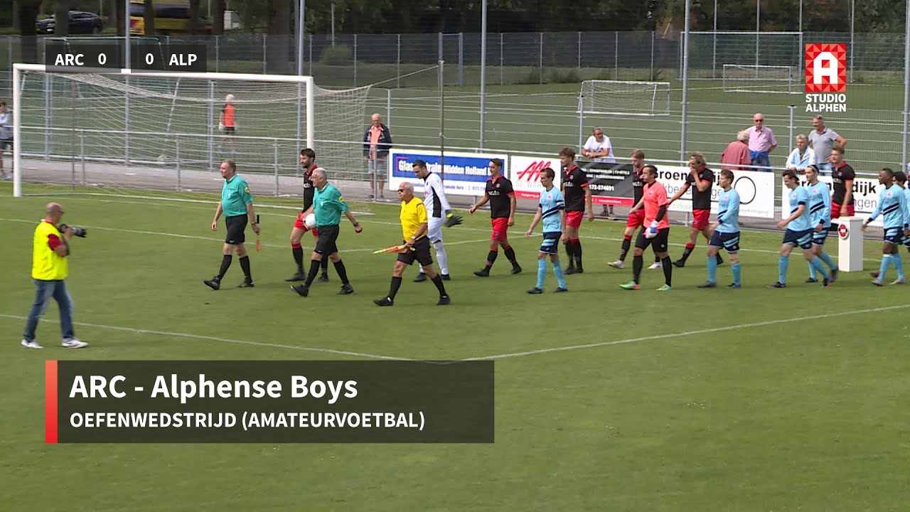 Samenvatting ARC - Alphense Boys (zaterdag 22 augustus)