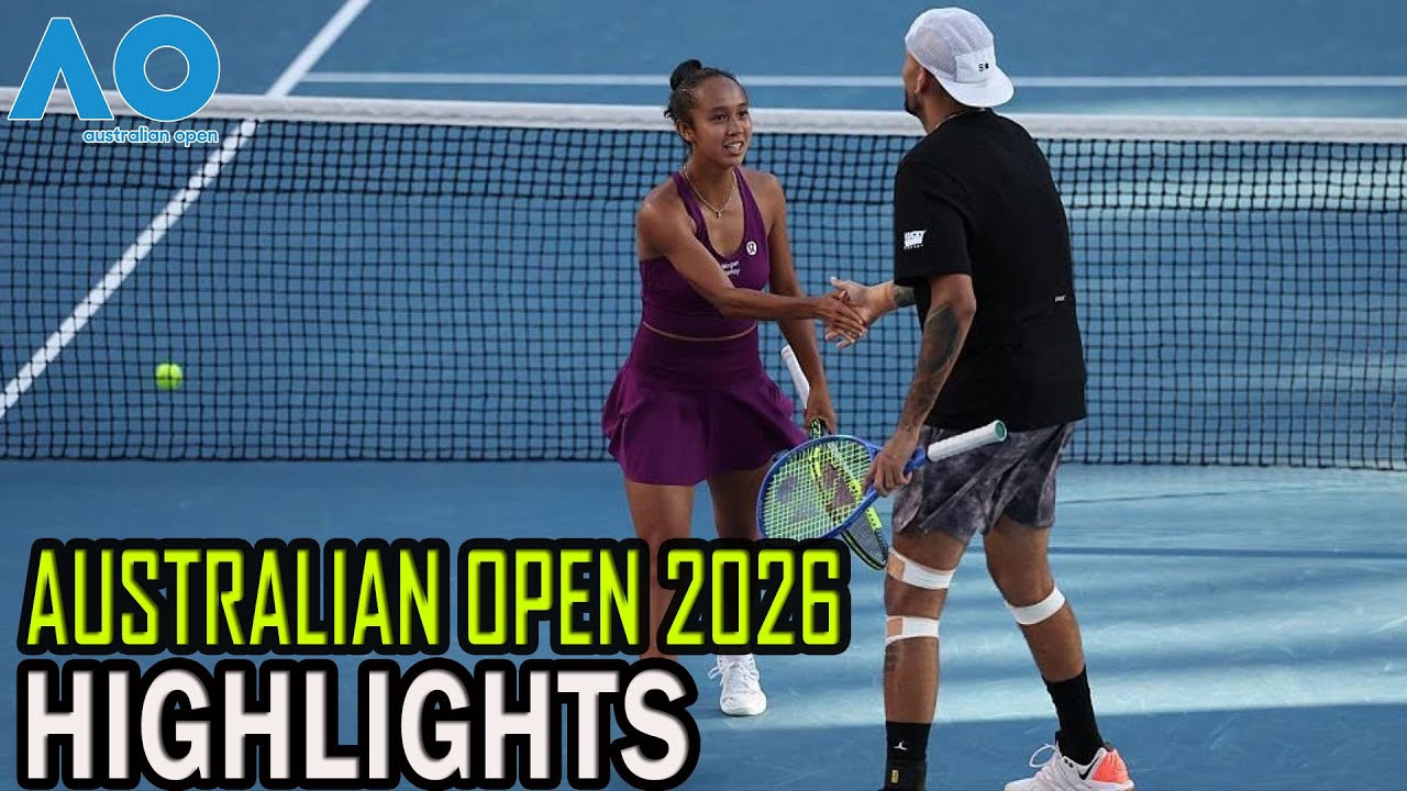 Nick Kyrgios / Leylah Fernandez vs James Tracy / Anna Danilina Round 3 || Australian Open 2026
