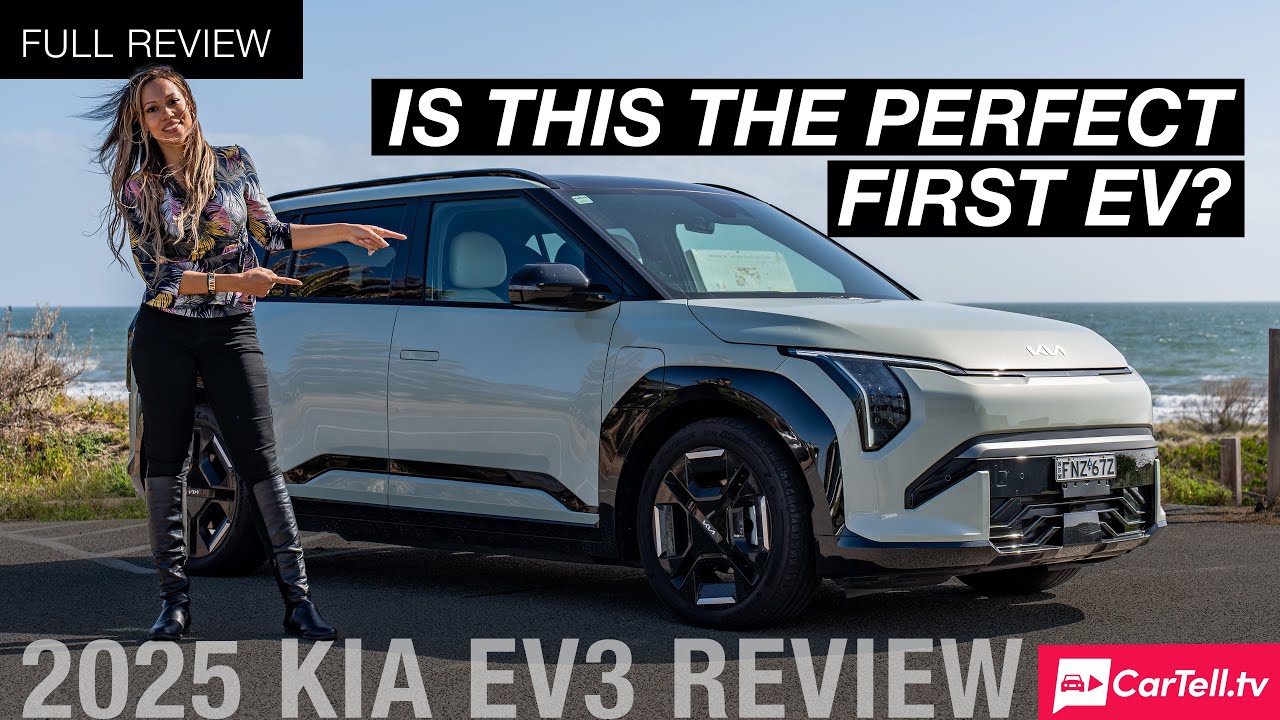 Обзор Kia EV3 Long Range EARTH 2025 года — компактный электрический внедорожник | Австралия
