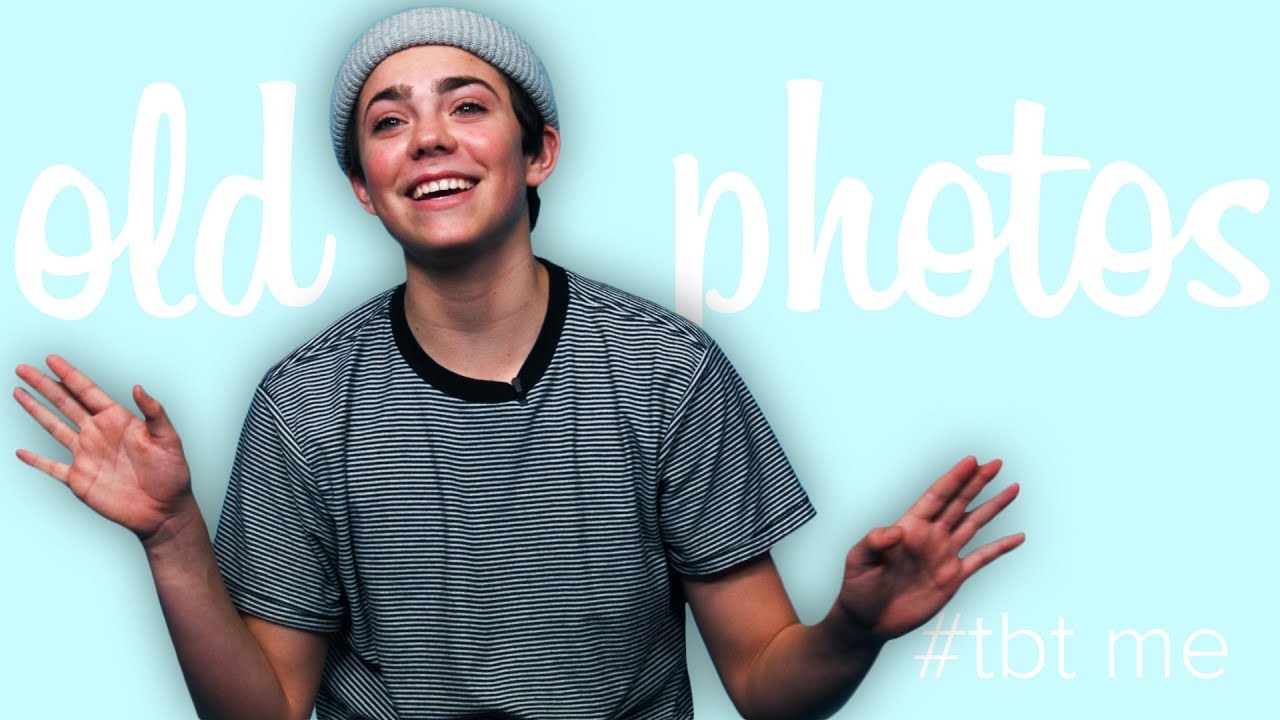 Austin Brown Reacts To Old Photos | #TBT ME