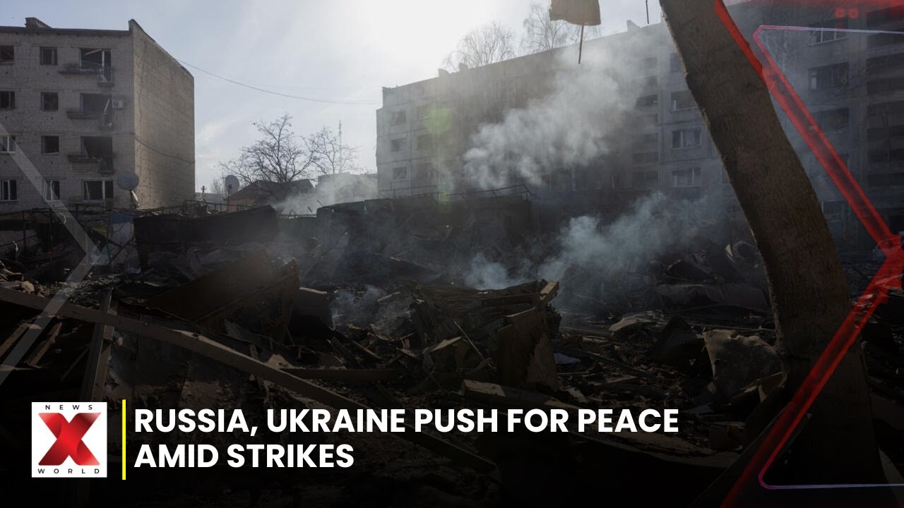 Russia, Ukraine in Negotiations as Strikes and Diplomatic Pressure Escalate | NewsX World
