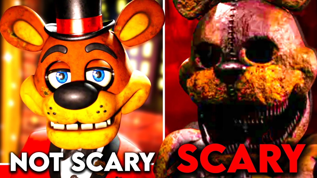 I Played FNAF But Every Game Gets MORE SCARY
