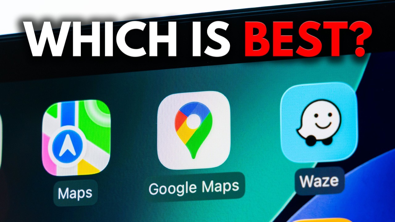 Apple Maps против Google Maps против Waze в CarPlay!