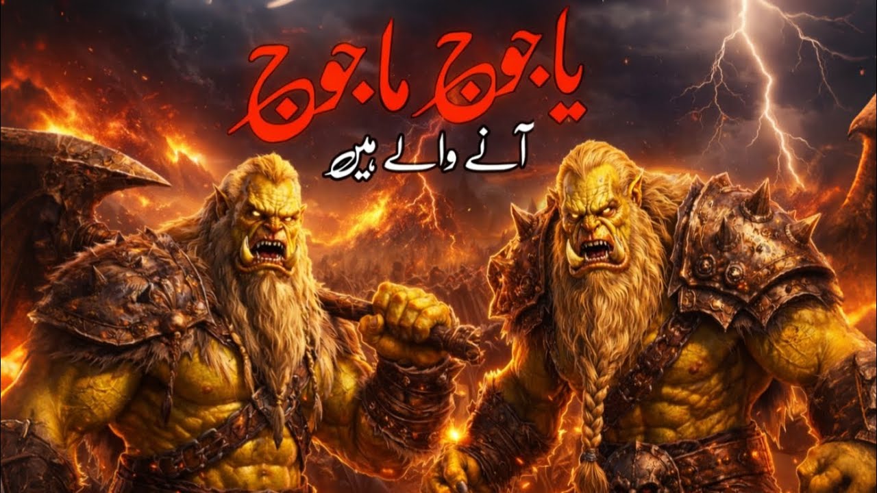 Yajooj majooj any waly hyn | IslamicQissy | Islamic story| Islamic history | Islamic knowledge