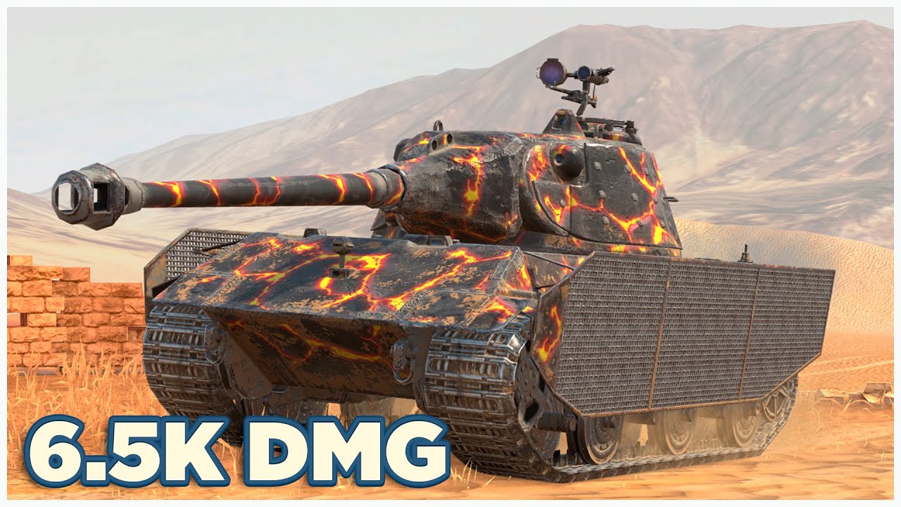 Keiler • 6.5К УРОНА • 5 ФРАГОВ • WoT Blitz