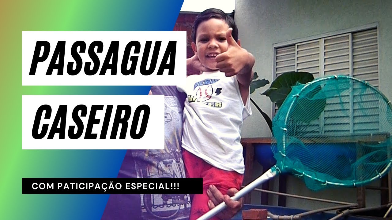 Passagua caseiro! #aquaponia #criaçaodepeixes #façavocemesmo