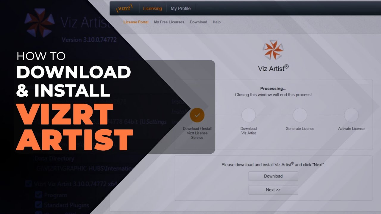 How To Download and Install Vizrt Artist