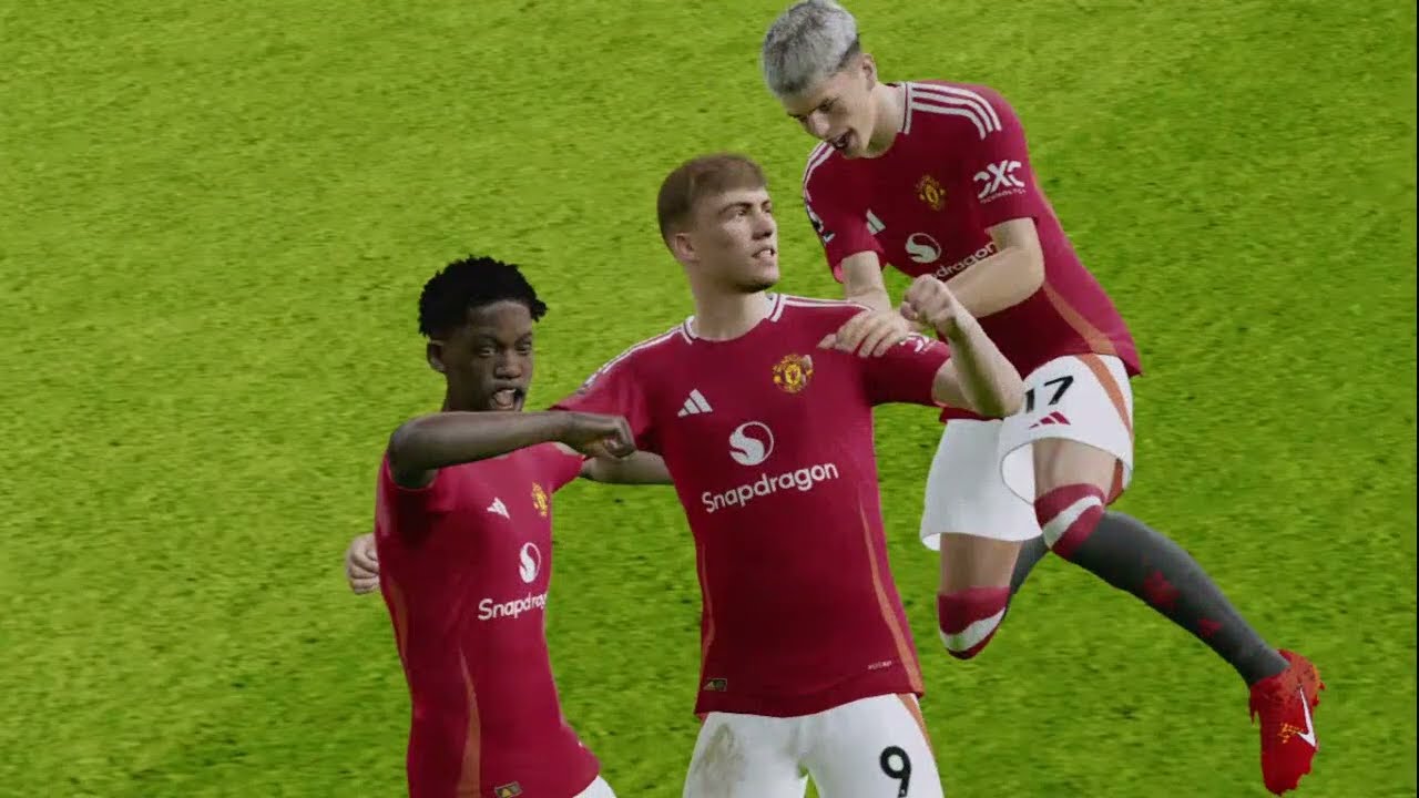M4NCH3ST3R UNIT3D X CR1ST4L P4L4C3  40 V1V0 C0M 1M4G3NS FHD - JOGO DE HOJE GEMEPLAY  PES17