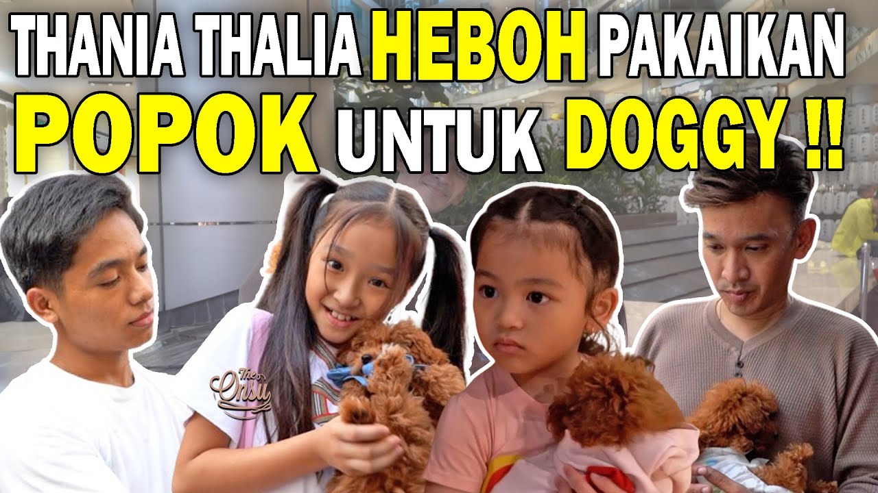 PERTAMA KALI RUBEN ONSU AJAK THALIA THANIA KE MALL BAWA DOGGY⁉️ | THE ONSU FAMILY