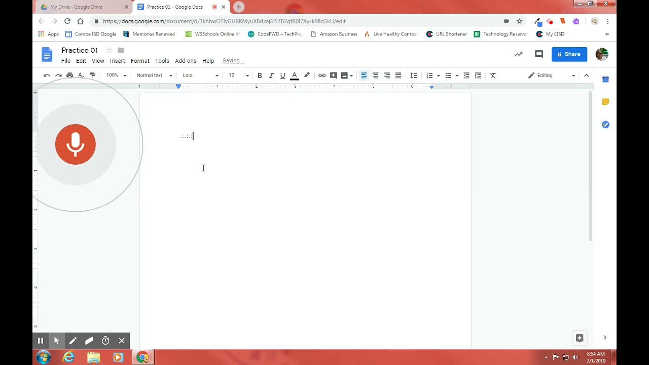 Google Docs Voice Typing Tool  Google's Voice to Text Tool