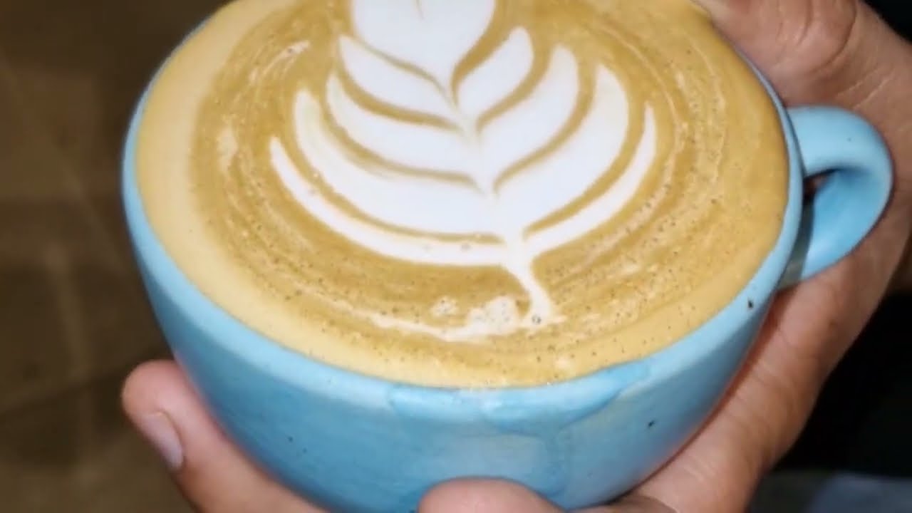 Step by step Latte art coffee #barista #latteart #coffee #cappuccino #new #latte @mr.barista143#art 