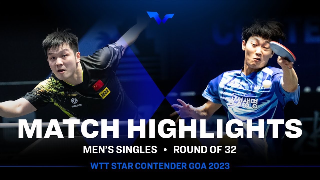 Fan Zhendong vs Cho Daeseong | MS R32 | WTT Star Contender Goa 2023