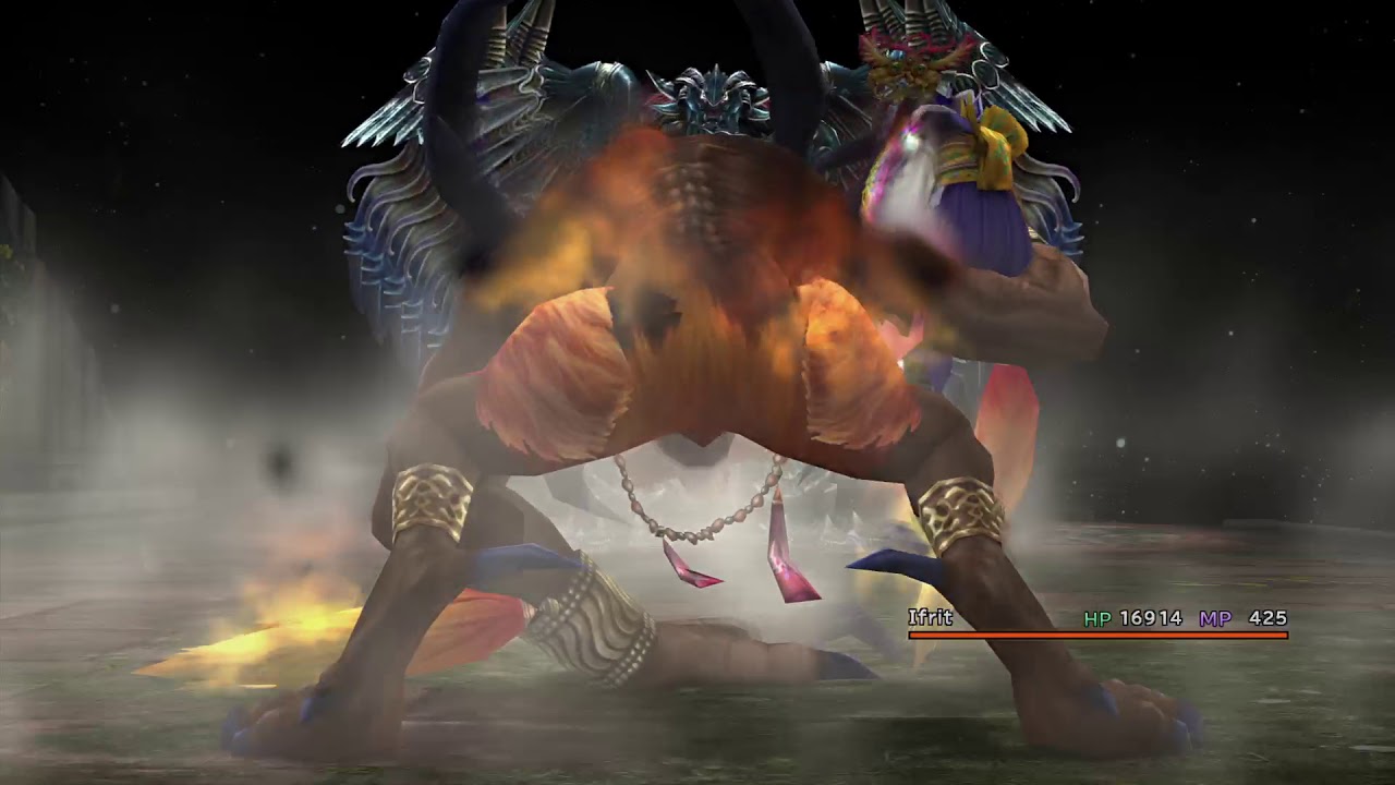 FINAL FANTASY X HD chimère purgatrice bahamut