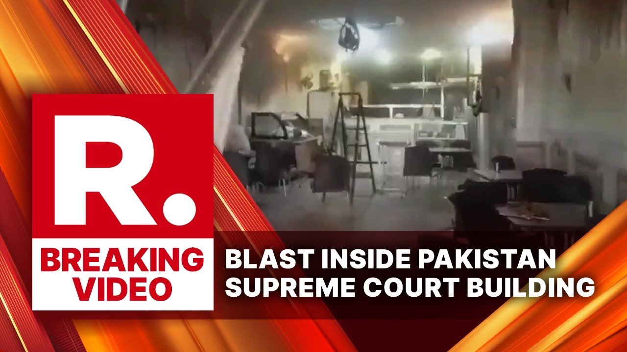 BREAKING: Blast In Pakistan Supreme Court Leaves Around 4 Injured