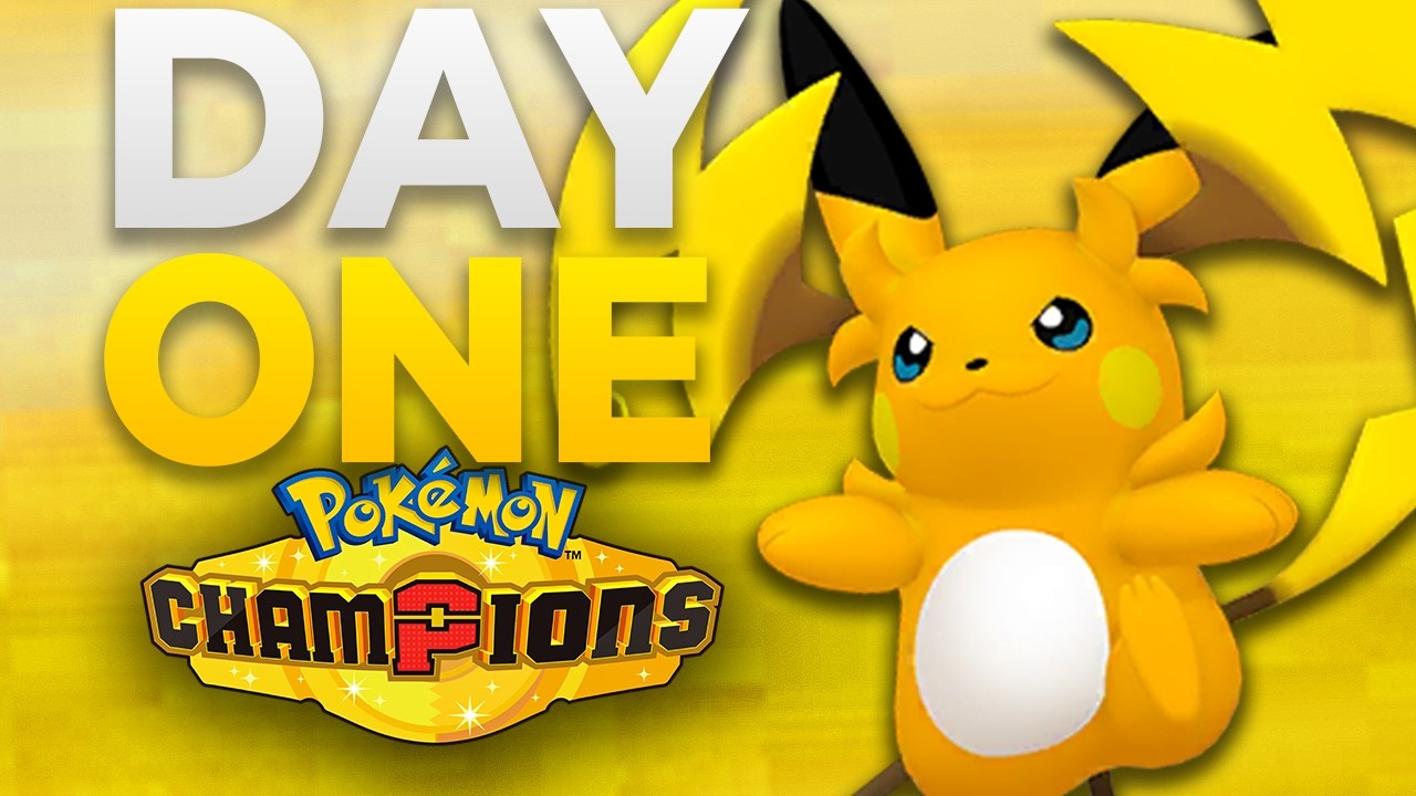 Pokemon Champions Mobile Day 1 Trying NEW Megas (VOD)