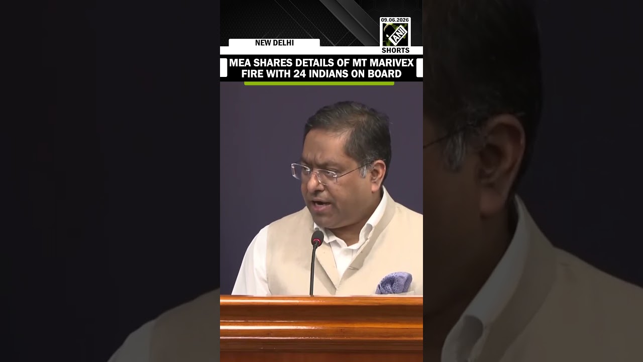 MEA shares information on MT Marivex fire accident with 24 Indian seafarers on board