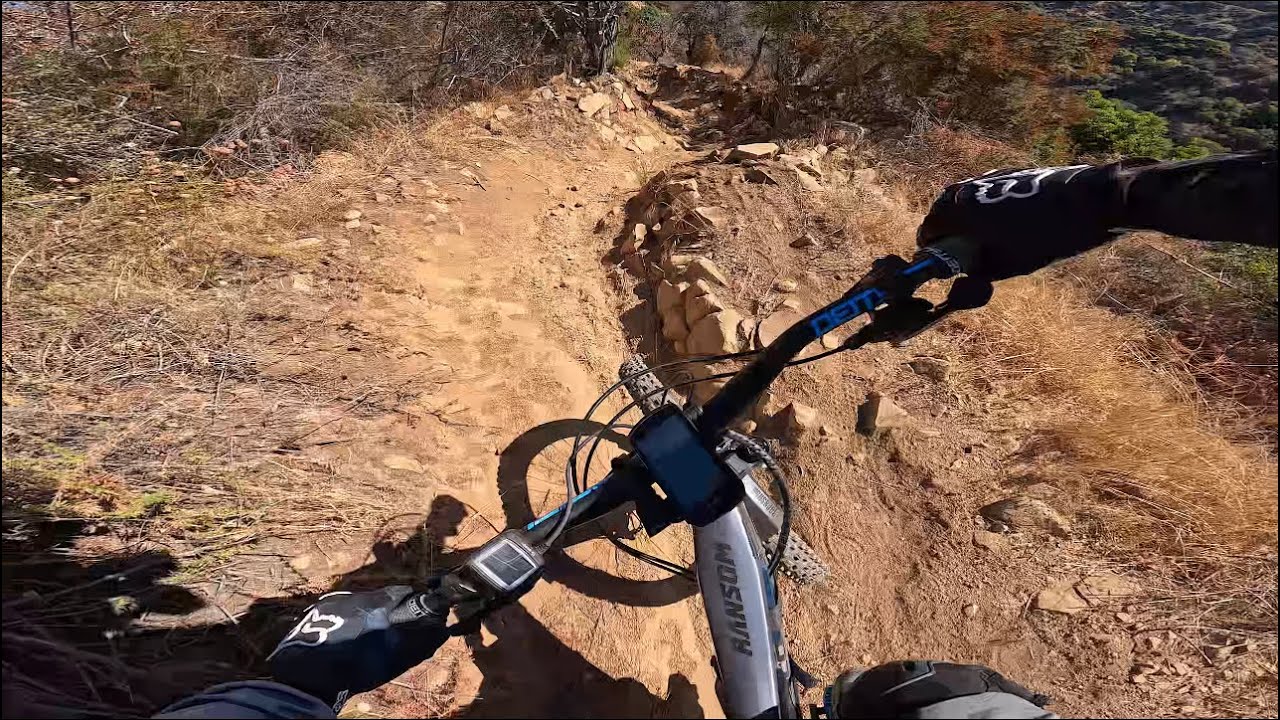 PANIC TRAIL (Santa Monica,Ca) No need to panic!Its just a Steep Flowy Narrow Technical descent🤘