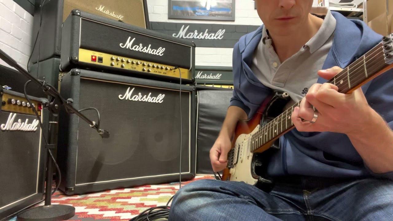 Marshall 2006 JCM2000 TSL60 60w Head Serial M-2006-14-0359A with 2x12 JMP #2104 Combo Cab