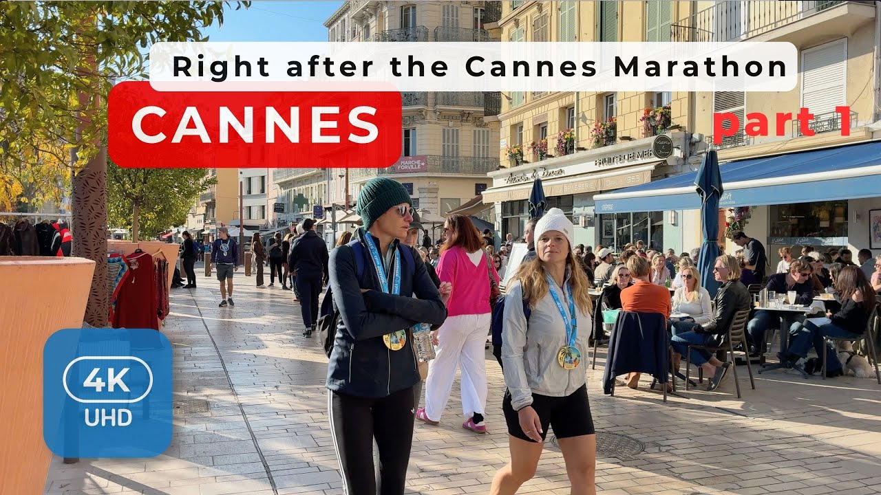 🇫🇷 Cannes – Right after the Cannes Marathon | part 1