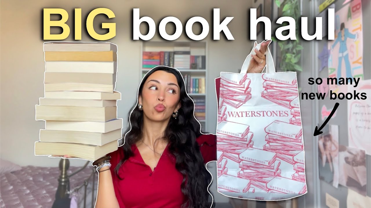 Birthday BOOK HAUL 📚✨🛍️