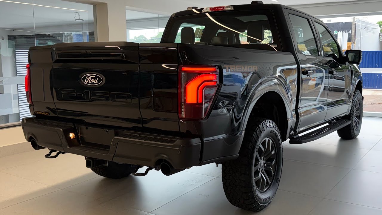 NOVA F150 TREMOR 2025 A CAMINHONETE V8 DOS SONHOS QUE SOBE ATÉ PAREDE NO OFFROAD 4X4