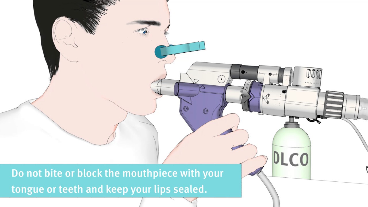Taking a DLCO test with the EasyOne Pro (Patient instruction)