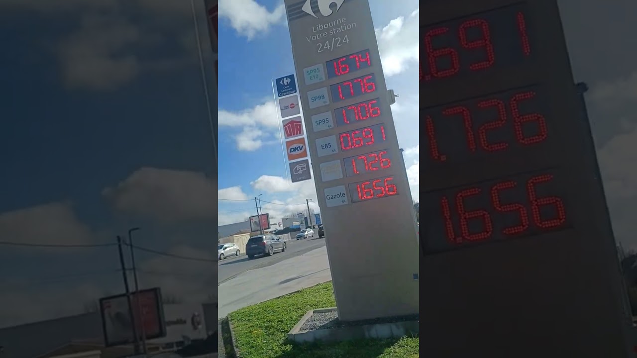 Les dégâts à Libourne ont diminué black et partager abonnez-vous