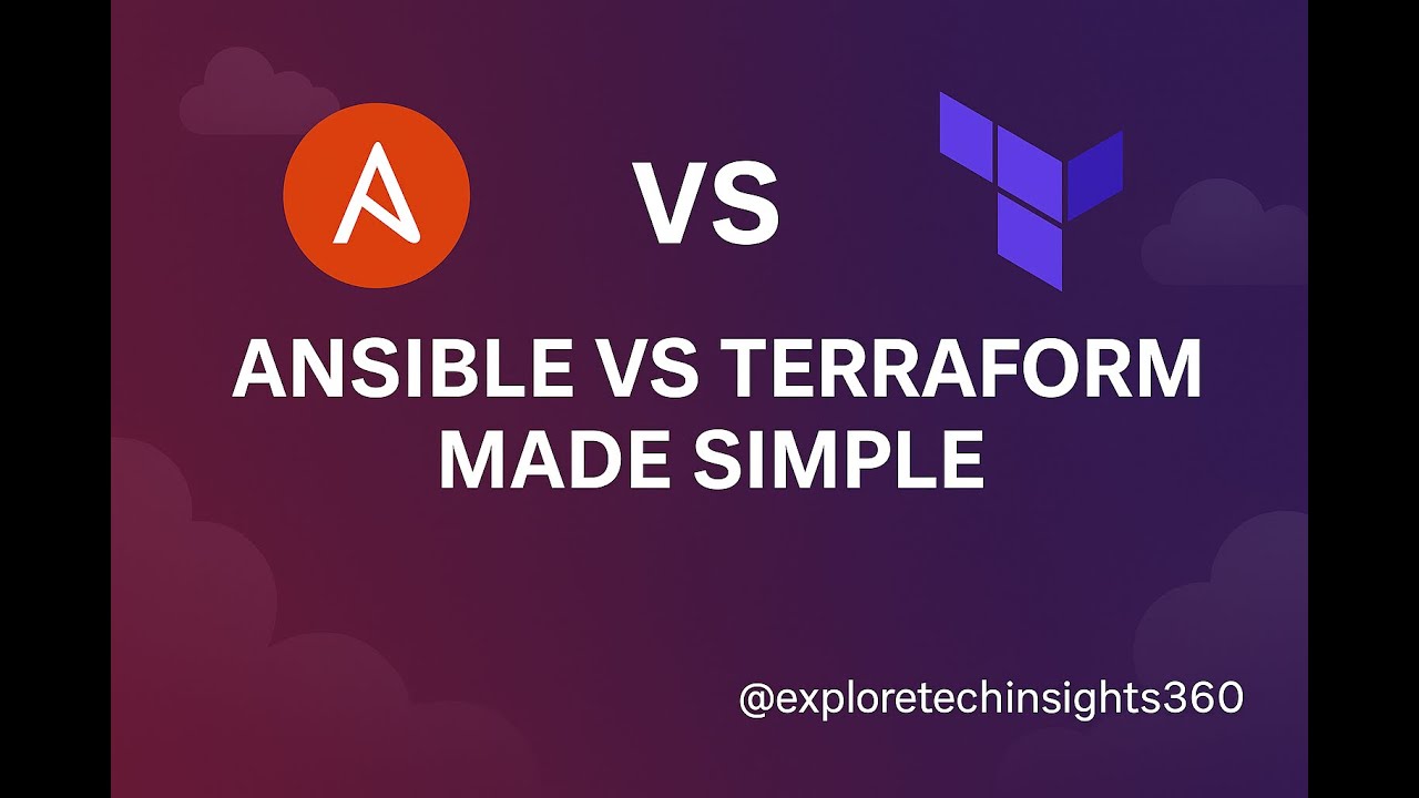 Ansible vs Terraform | What’s the Difference & When to Use Each | Terraform Made Simple (Part 0)