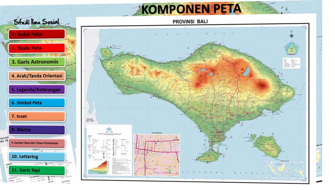 Komponen Peta