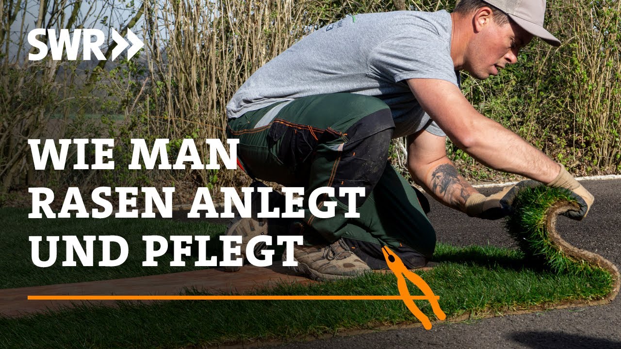 Wie man Rasen anlegt und pflegt | SWR Handwerkskunst