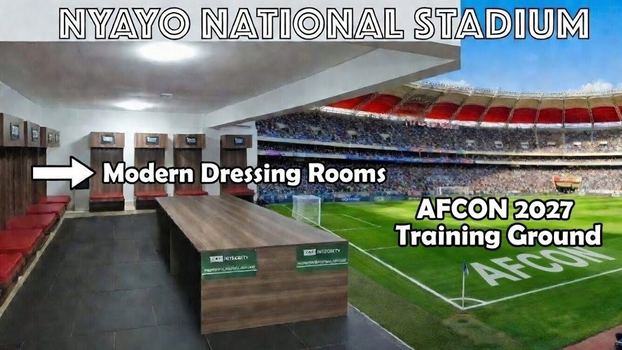 NYAYO STADIUM | Modern Dressing Rooms + Turf + Seats | AFCON 2027 Training Ground 🇰🇪