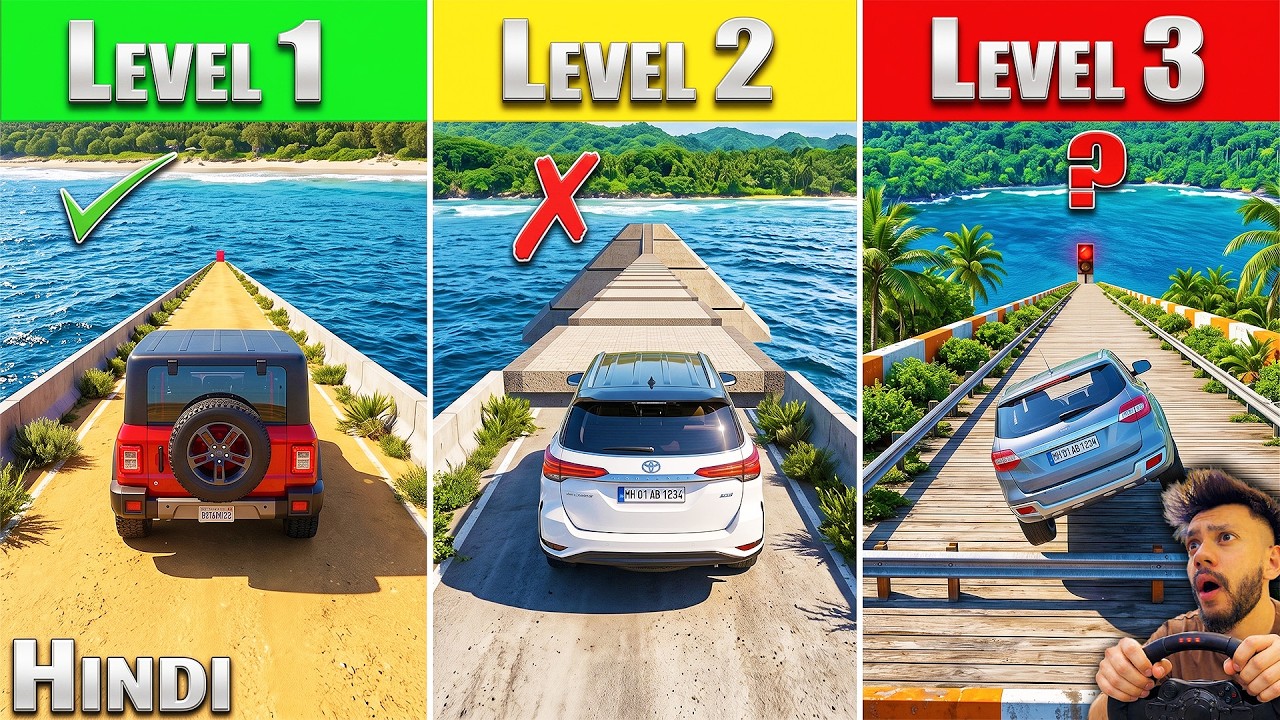 GTA 5: Which Indian Car Will Complete These 3 Impossible Levels Challenge