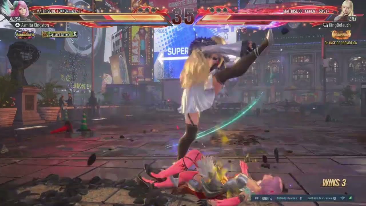TEKKEN 8 - Alisa Bosconovitch vs Lili, Émilie de Rochefort - Online vs fight Fr Ps5