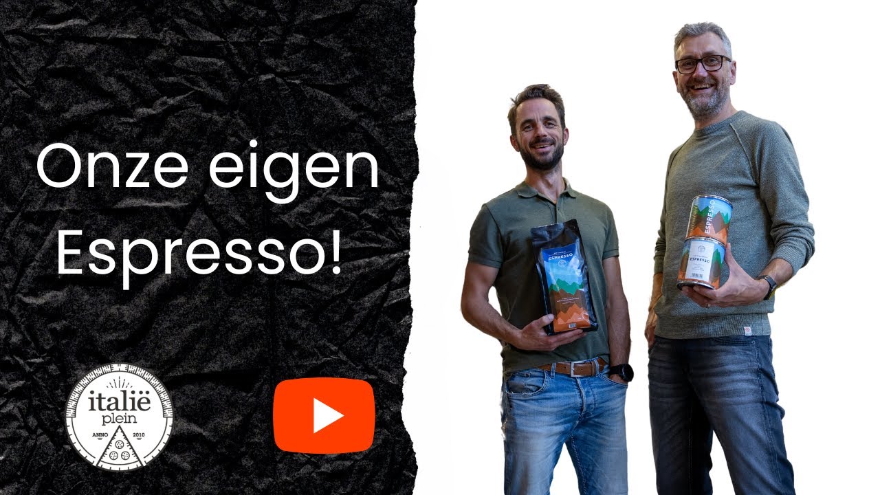 Espresso & Pizza: wat een perfecte combi 😍 We hebben onze eigen koffiebonen gebrand!