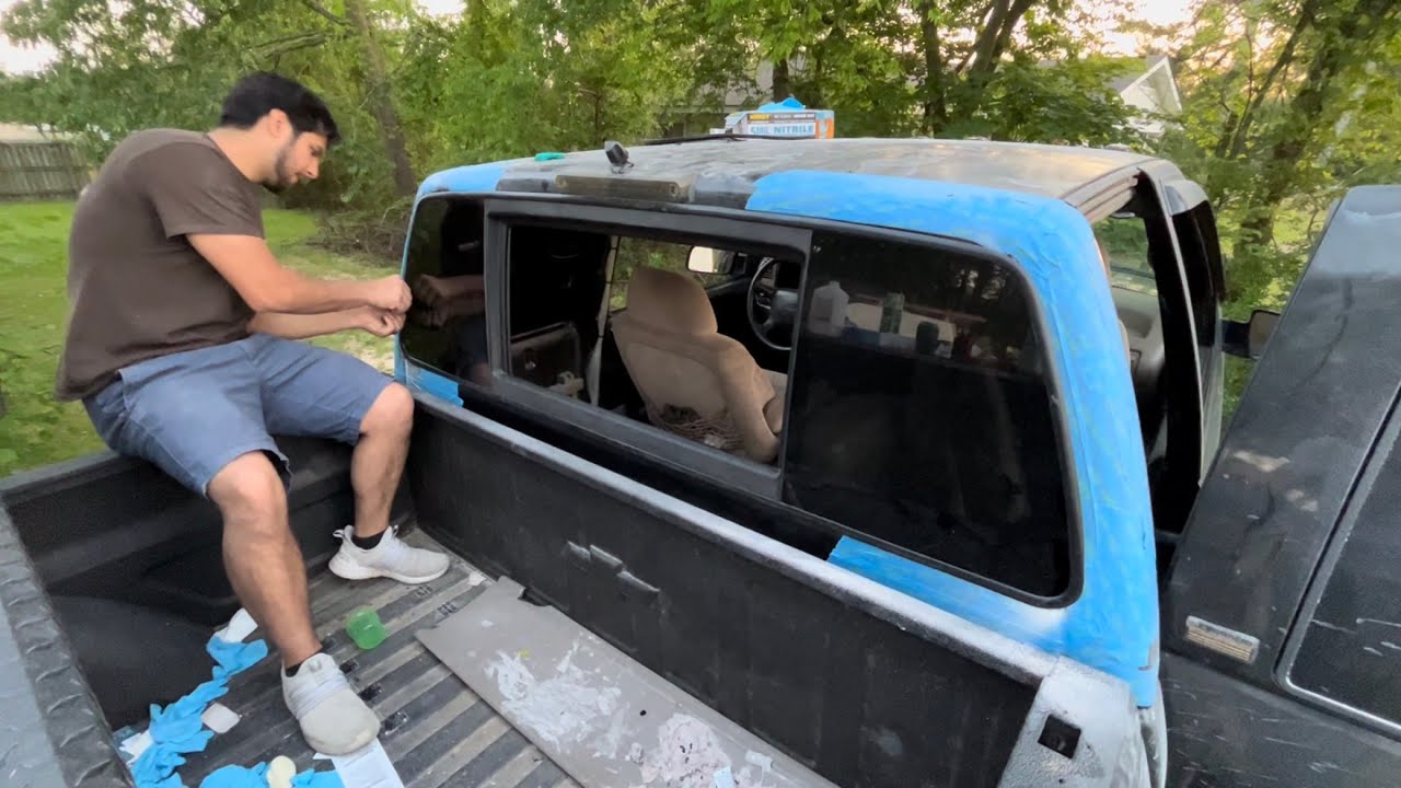 Замена окон OBS Chevy Nissan Titan