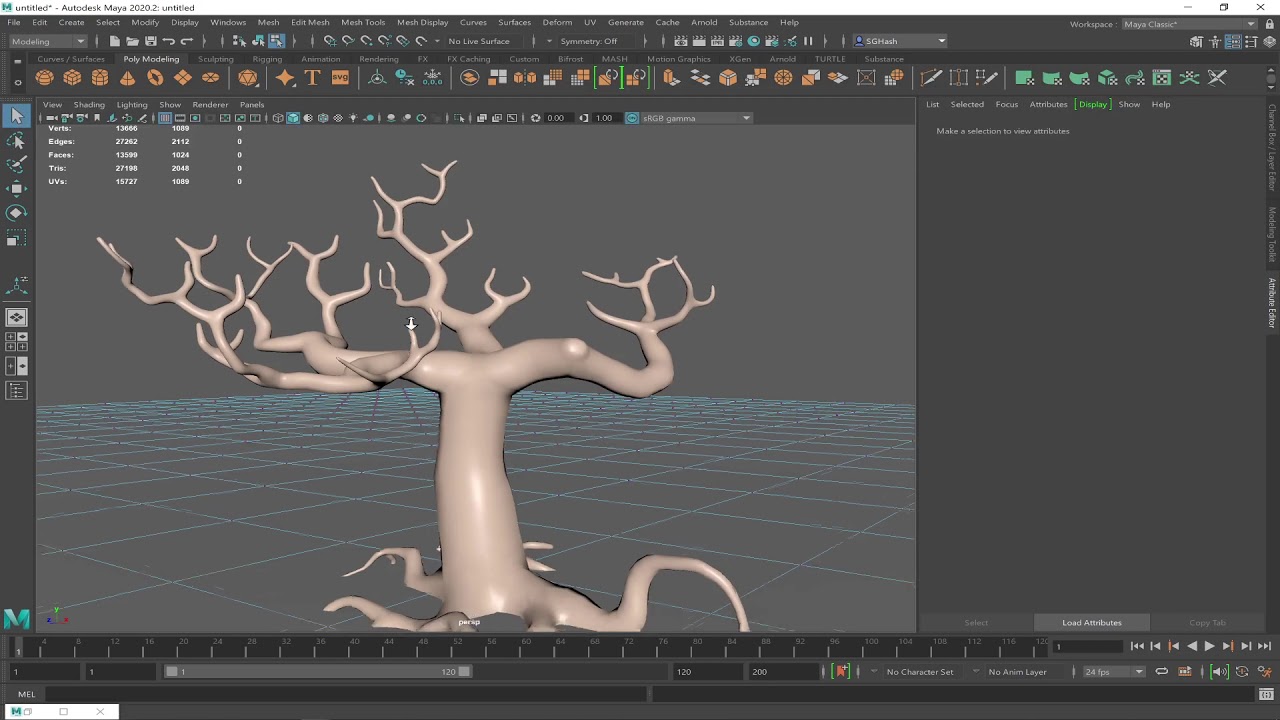 11/05/20 Stylized rendering and compositing with Maya and Photoshop
