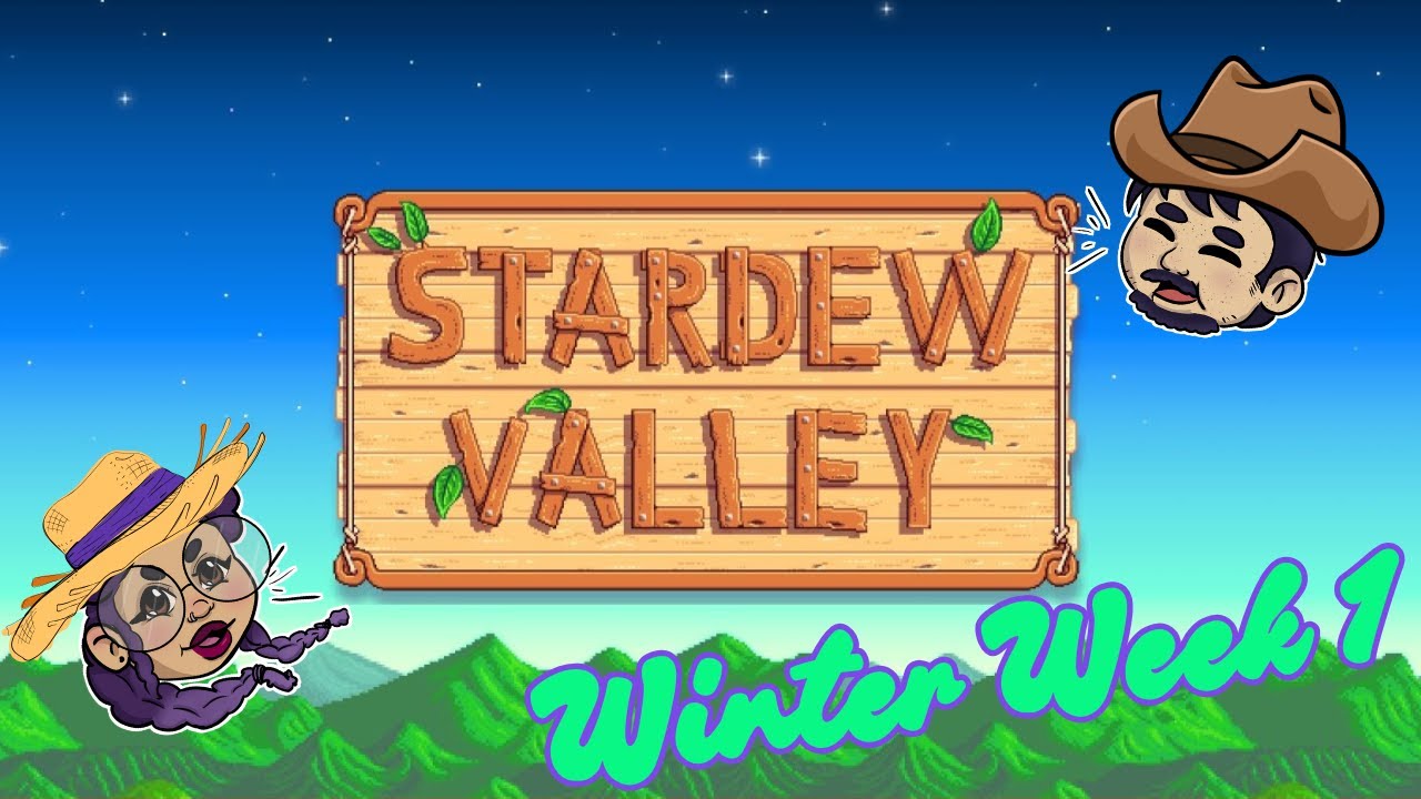 Winter Arrives! | We Deal With the Snow in the Valley | Stardew Valley: Winter Week 1