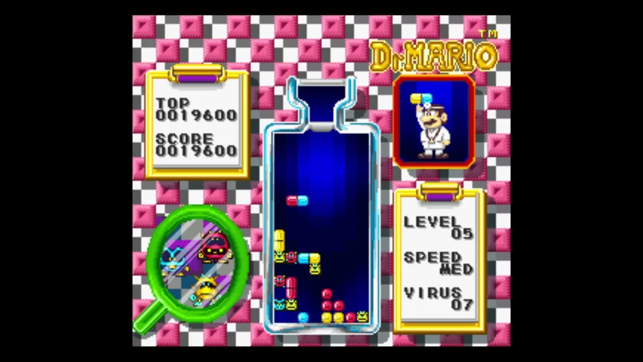 Dr. Mario-Da hilft auch kein Antibiotikum.