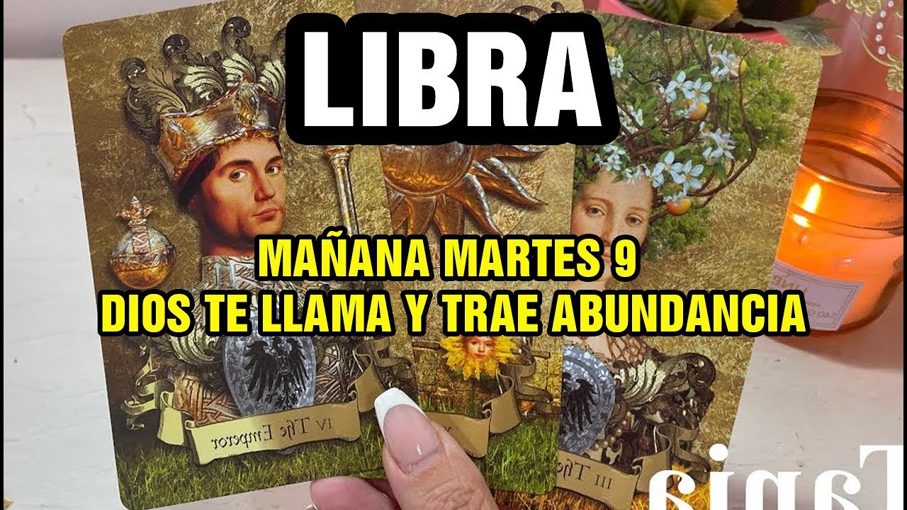 LIBRA MAÑANA, MARTES 9 😲 LO QUE VIENE NADIE LO VIVIÓ… DIOS TE ESPERA Y TE TRAE ABUNDANCIA ✨