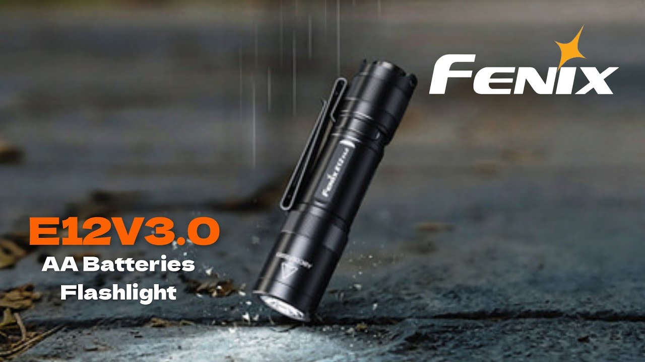 FENIX E12 V 3.0: Надёжный и компактный EDC фонарь на АА батарее.