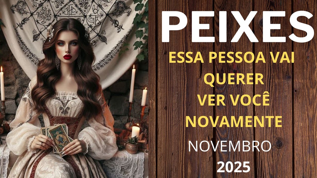 ♓️😮PEIXES ESSA PESSOA VAI QUERER VER VOCÊ NOVAMENTE