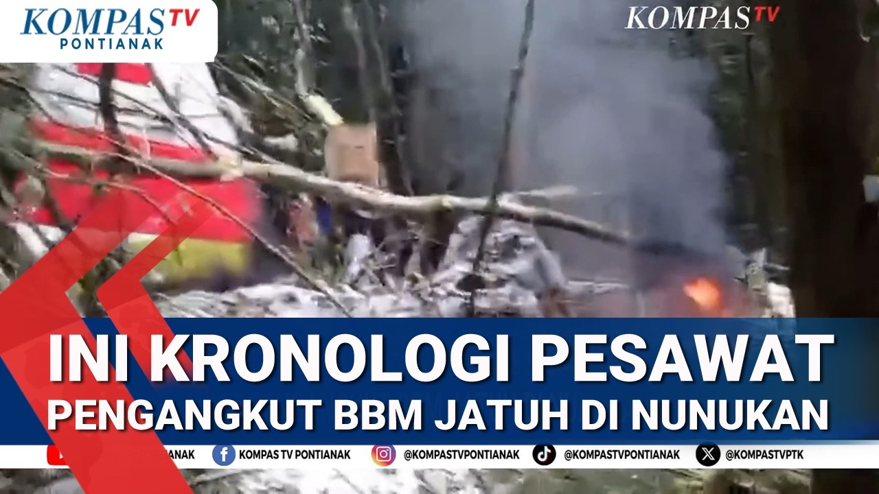 Pesawat Pelita Air Pengangkut BBM Jatuh di Nunukan Kalimantan Utara, Pilot MD