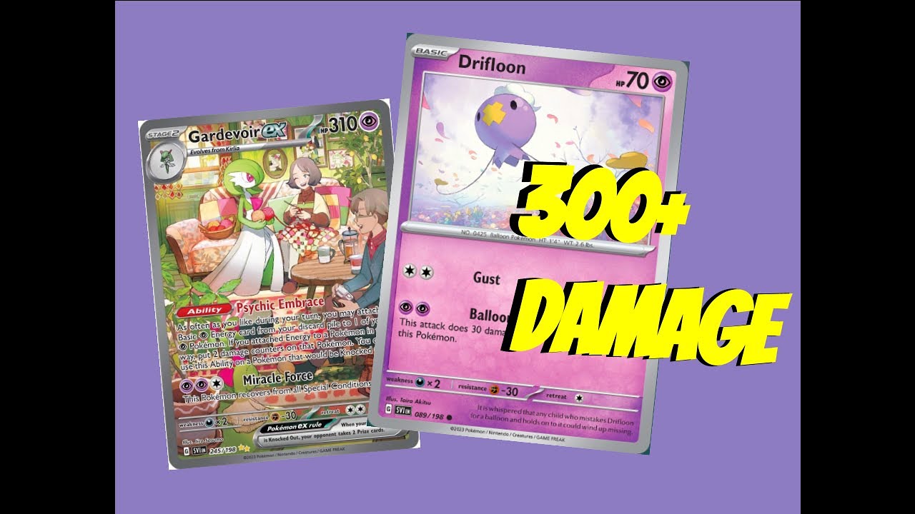 Gardevoir Drifloon Paldea Evolved Deck Profile