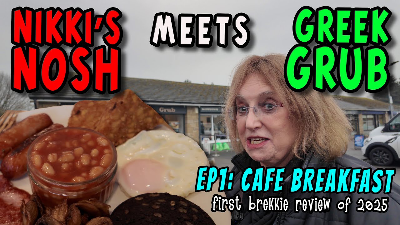 Nikki's NOSH meets Greek GRUB - Hard to Find Badger Hill Cafe, York. Pt 1: Breakfast