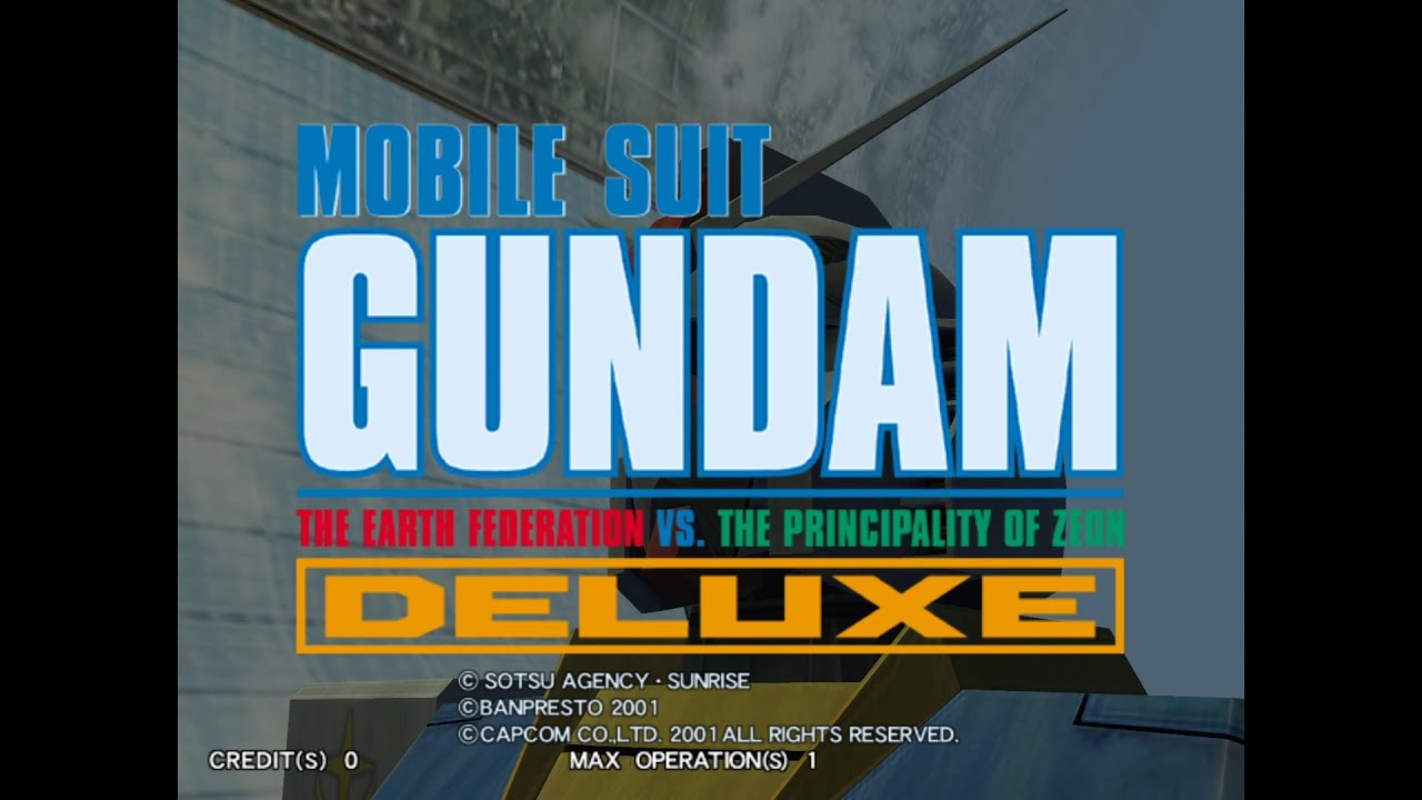 Mobile Suit Gundam: The Earth Federation Vs The Principality of Zeon DELUXE Arcade