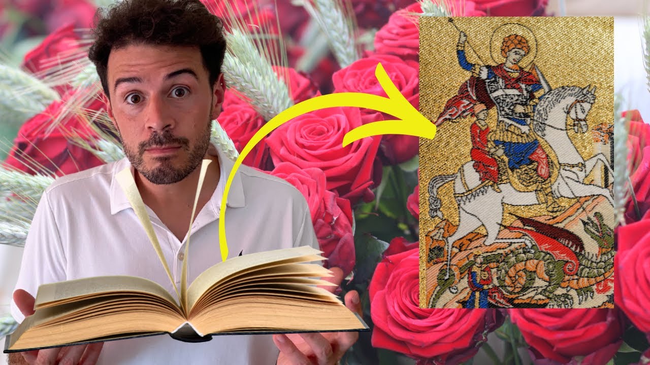 Почему в Барселоне празднуют День Святого Георгия? | Sant Jordi