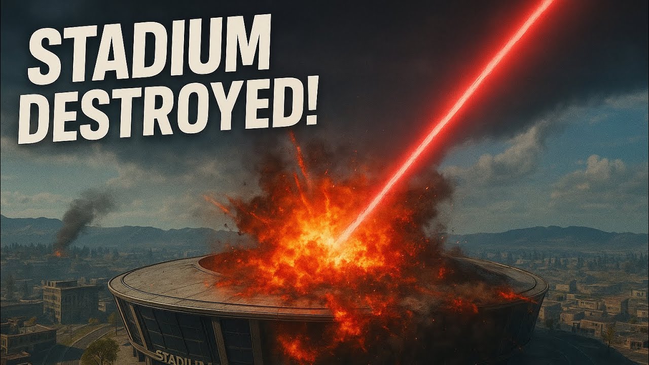 Blowing up stadium unlocking weapon case & and swat (PHANTOM ALLOY) blueprints BO6 Warzone